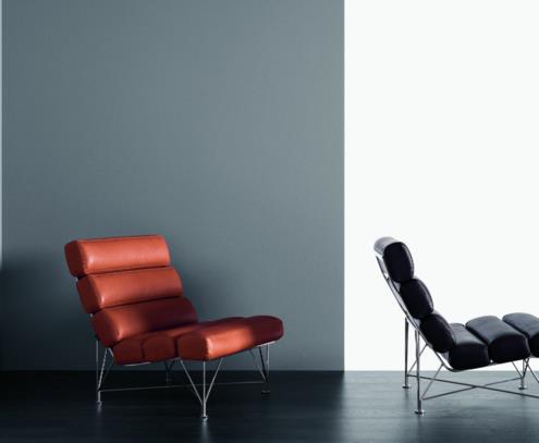 Spider chair chrome dakota 24