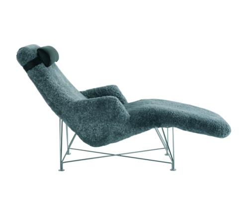 Superspider chrome sheepskin grey