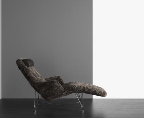 Superspider chrome sheepskin sahara